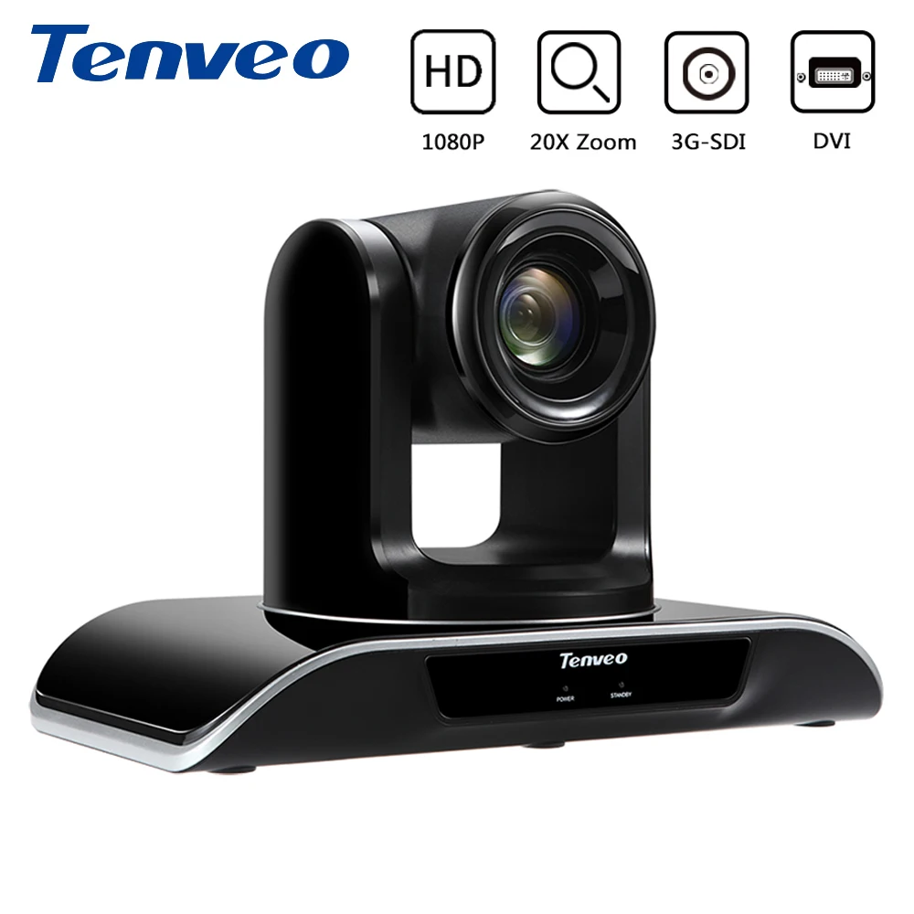 Tenveo VHD20N PTZ камера HDMI 20X зум видеокамера 1080p одновременная HDMI и 3G-SDI внутренняя камера для проектора