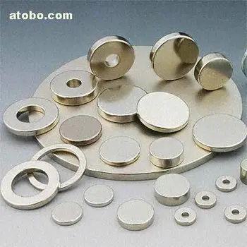 

2pc Disc Countersunk Ring Magnet 50mm x 5mm Hole 6mm Rare Earth Neodymium N35
