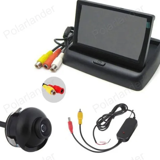 Монитор Беспроводной приемник передатчик автомобиля Камера MP5 Bluetooth/хэндс-фри/USB/тонкопленочных транзисторах на тонкоплёночных