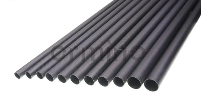 x3.3K Carbon Fiber Tube pipe carbon fiber rod Drone kit 18mm 20mm 25mm 30mm Quadcopter Frame arm Landing Gear build your own drone