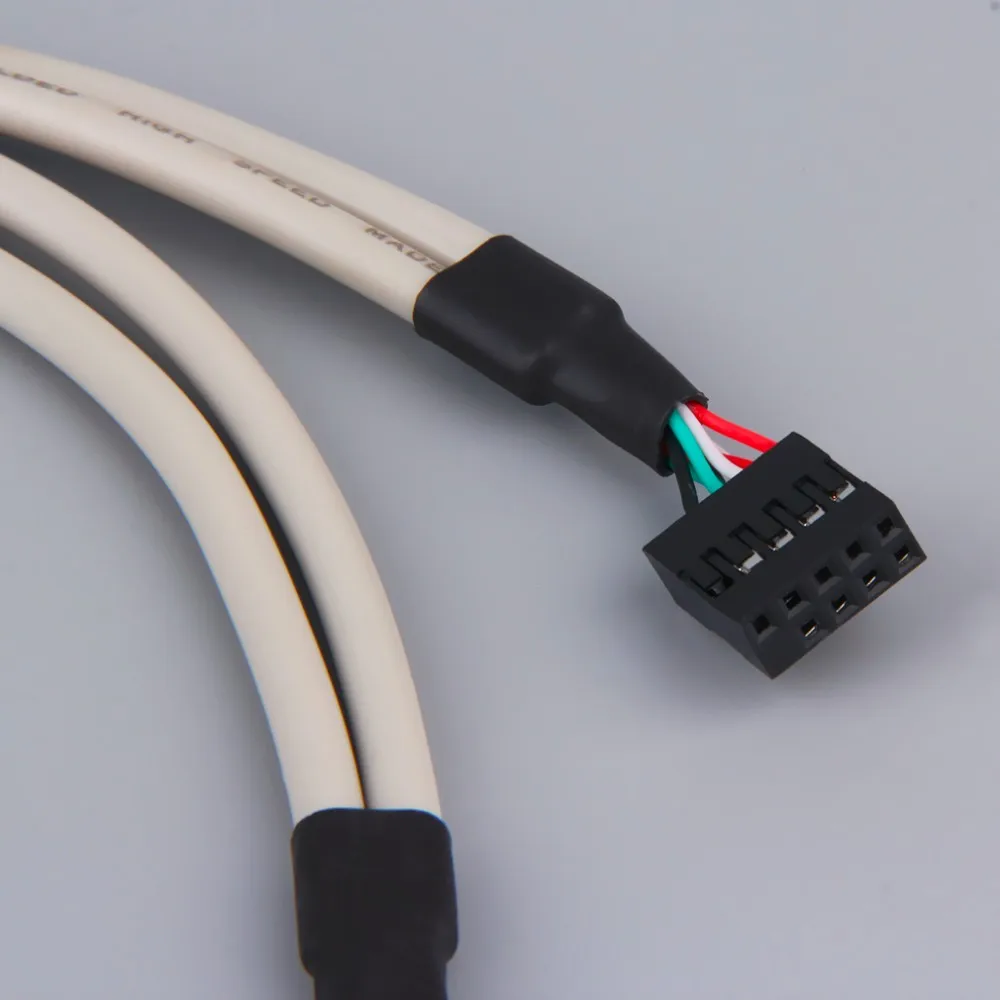 4-Порты и разъёмы материнская плата USB 2,0 скользящая Скоба задней панели хост-адаптер Новый