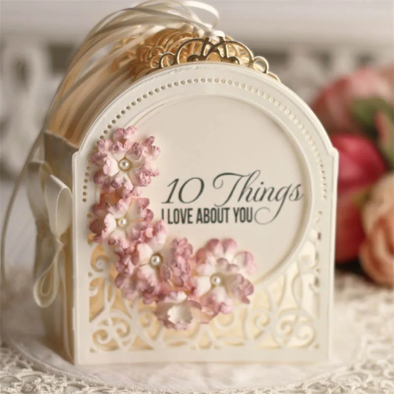 

Card Box Metal Cutting Dies Mold Round Cabinet DIY Scrapbook Paper Craft Knife Mould Blade Punch Stencils Dies Embossing 2018