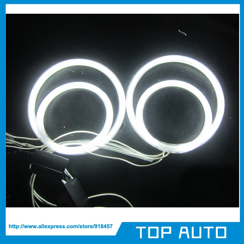 

4pcs VW PASSAT CCFL ANGEL EYES HALO RINGS bulbs lamps set kit - white
