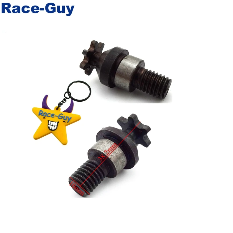 

25H-7 Tooth/T8F-6 Tooth Clutch Drum Gear Box Front Pinion Chain Sprocket For 2 Stroke 47cc 49cc Pocket Bike Mini Kids ATV Quad