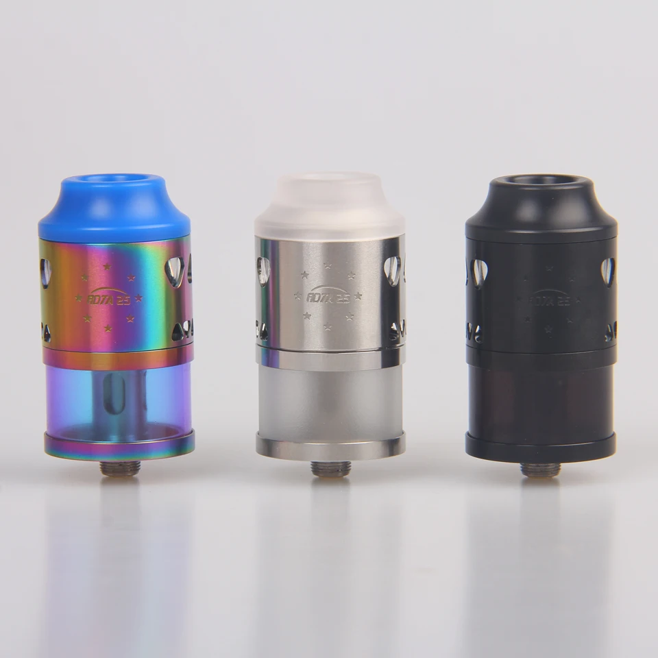 

Original YOSTA IGVI RDTA 25 Atomizer 4ML Tank 810 Drip Tip RDA Enhanced Airflow System Huge Vape Tank RDA Electronic Cigarettes