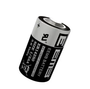 

50PCS ER14250 1/2AA 3.6V 1200mAH PLC lithium battery industrial instrumentation equipment and instruments battery