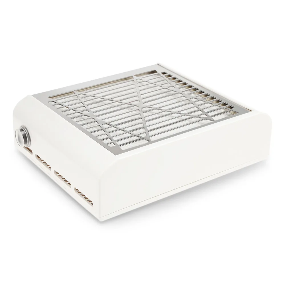 40W Single Fan Nail Crumbs Cleaner Nails Beauty Tool Desk Dusk Catcher Nail Dust Cleaner Collector Equipment 2