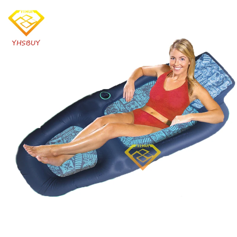 2016 New Luxury Comfort Deck Chair Water Floating Raft Blue Adults Pool Float Outdoor Furniture Sofa Swimming Board Luchtmatras 2016 New Luxury Comfort Deck Chair Water Floating Raft Blue Adults Pool Float Outdoor Furniture Sofa Swimming Board Luchtmatras