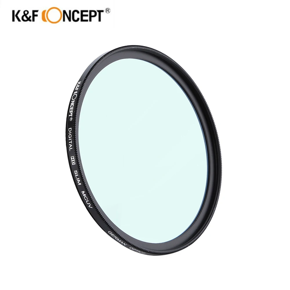 K & F CONCEPT 37/40. 5/49/52/55/58/62/67/72/77/82/ 86 мм Тонкий мульти покрытием MC UV HD объектив фильтр протектор для Canon Nikon sony Камера