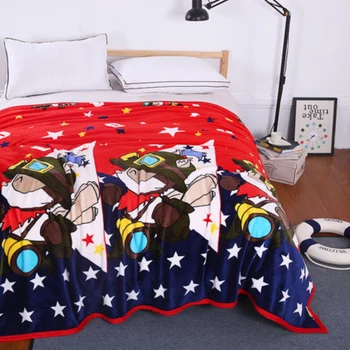 

LOSICOE-10 Plaid Super Soft Warm Coral Fleece Blanket Thick Flannel Blankets Sheets Towels Sofa Bed Textile 150X200 CM