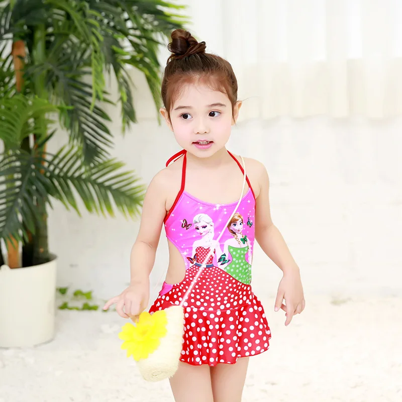 Girls Swim Dress Sport Swimwear Swimming Clothes Elsa Anna Kids & Baby
