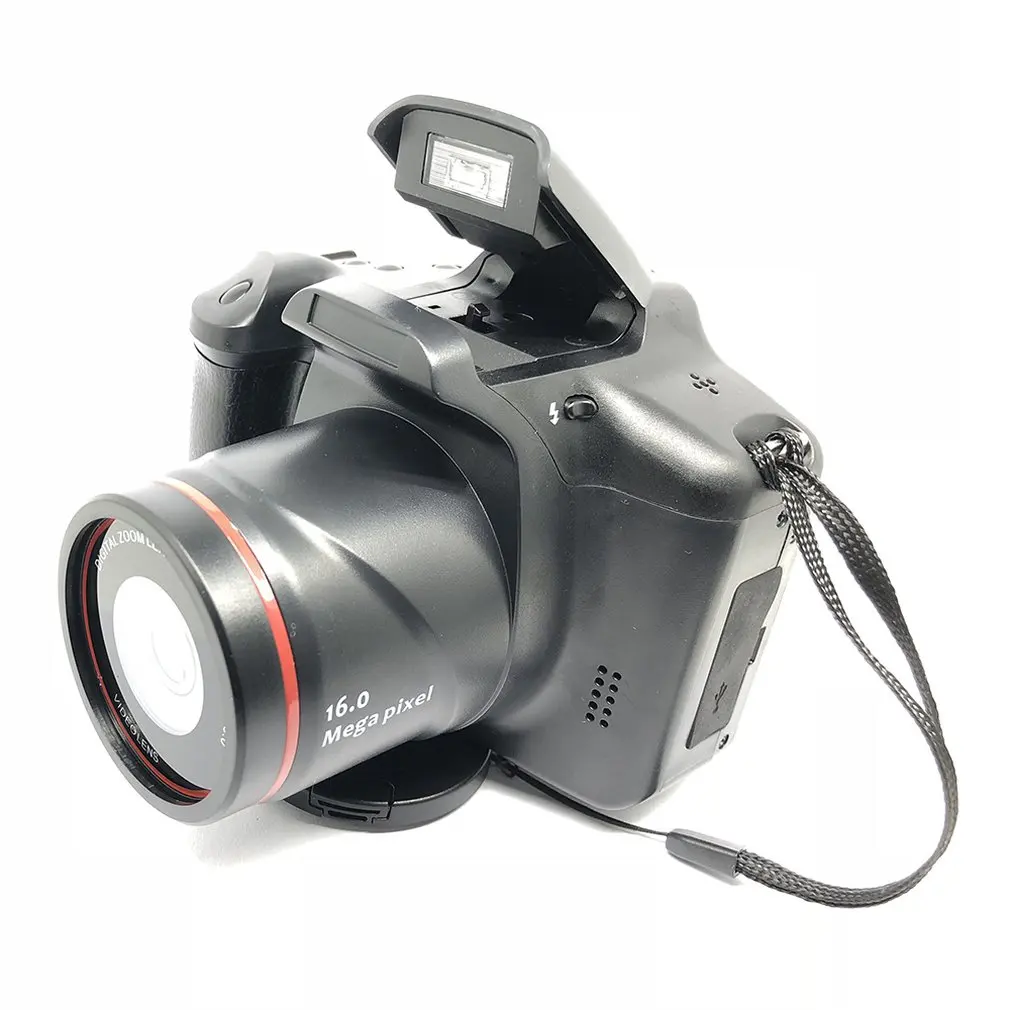 XJ05 Цифровая камера 4X цифровой зум 2,8 дюймов экран 3mp CMOS камера разрешение HD 720P ТВ выход Поддержка ПК видео dslr камера