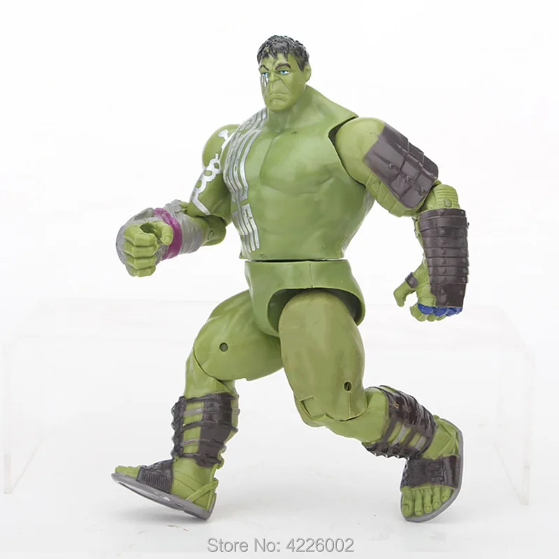 Thor 3 Ragnarok Hulk PVC Action Figure War Hammer Battle Axe Gladiator Robert Bruce Banner Superhero Collectible Doll Figurine