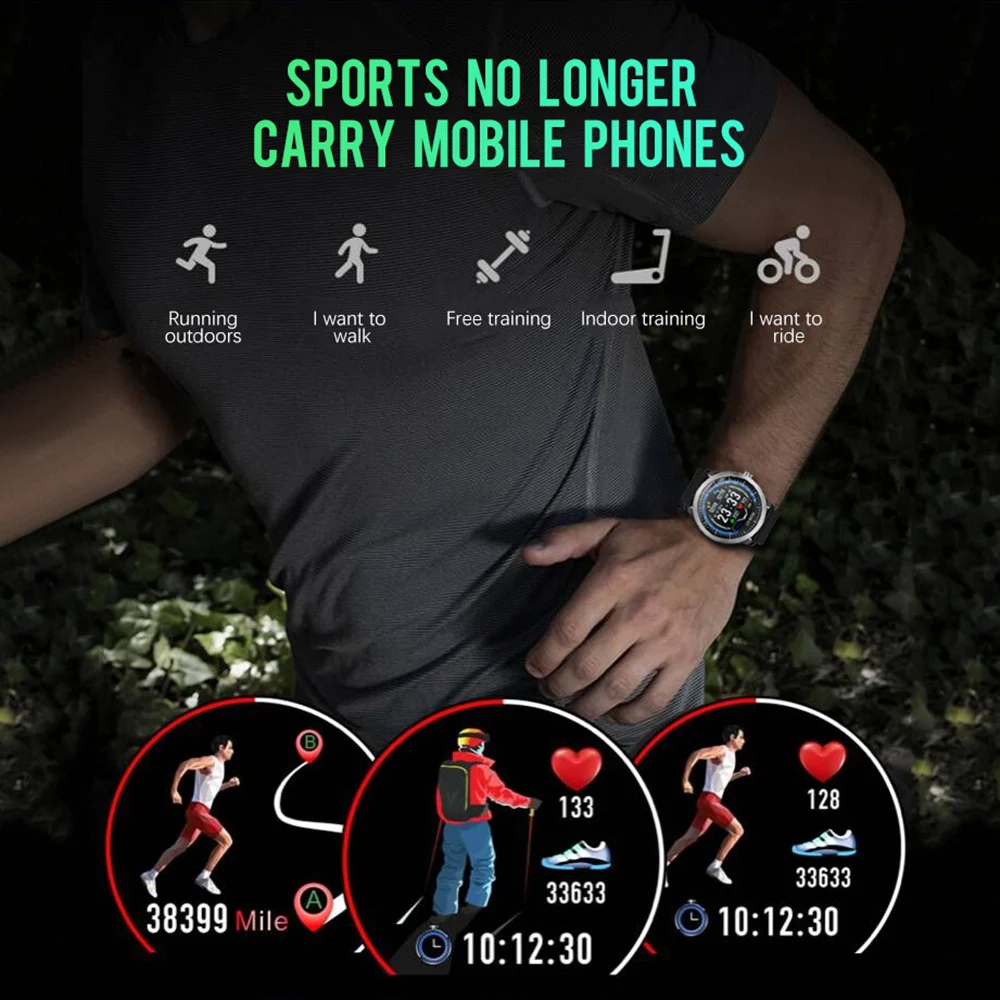 SYSOTORYU N58 Смарт часы ЭКГ PPG монитор сердечного ритма кровяного давления Smartwatch спортивные Шагомер фитнес-браслет для мужчин и женщин часы