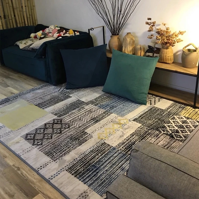 Japanese Korean Carpets For Living Room Home Bedroom Carpet Sofa Table Floor Mat Kids Room Crawling Area Concise Abstract Rug Carpet Aliexpress