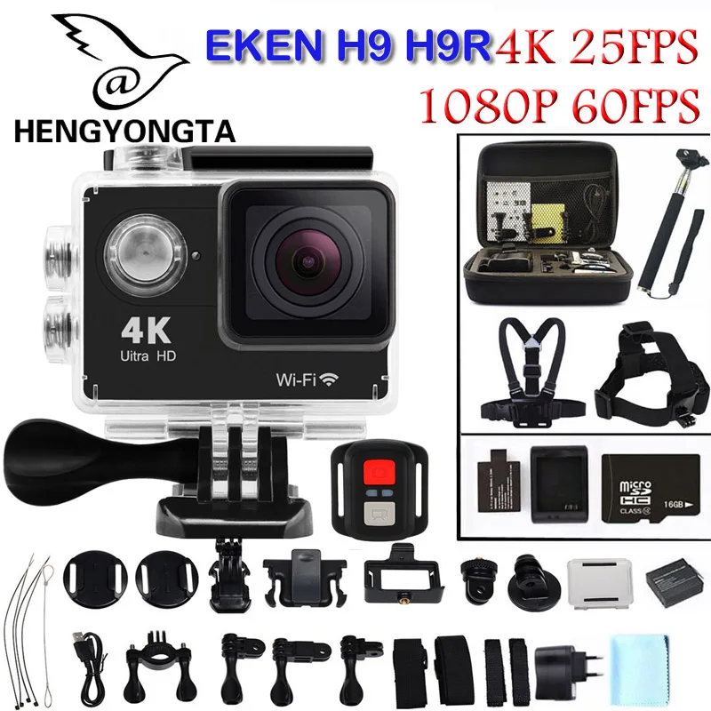 Original EKEN H9 / H9R 4K 25FPS 1080P 60FPS Ultra HD Sport Action
