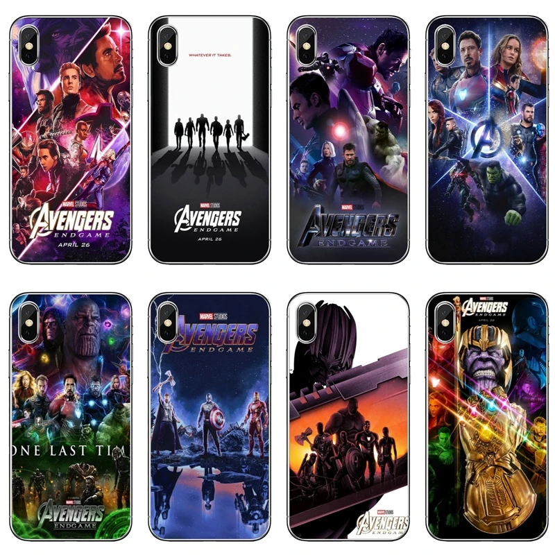 

Marvel The Avengers endgame For LG G5 G6 G7 Q6 Q7 Q8 Q9 V30 X Power 2 3 Nokia 6 7 8 9 For OnePlus 3T 5T 6T soft phone cases