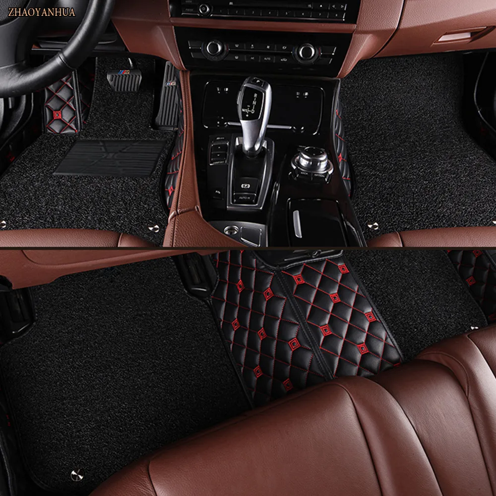 ZHAOYANHUA car floor mats made for Kia Soul Sorento Sportage Optima K5