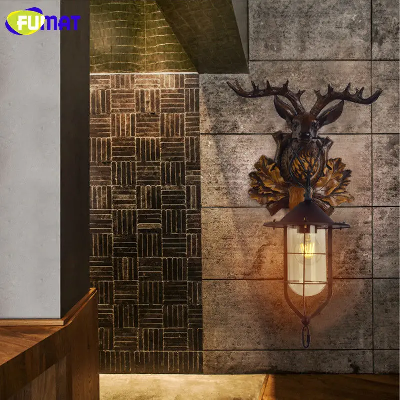 Deer Head Wall Lamp 14