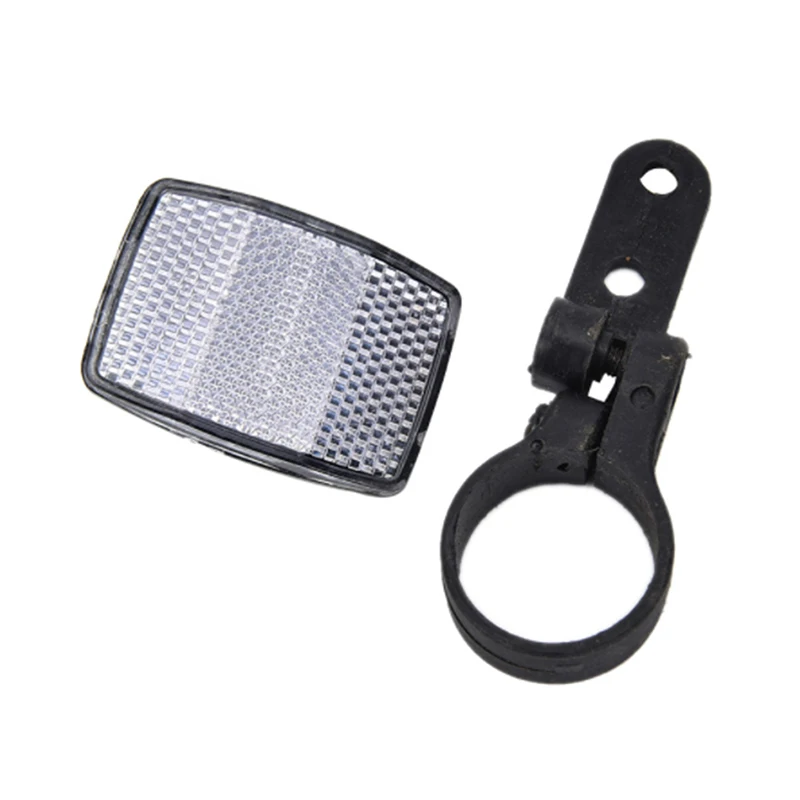 Sale 1Pcs  New Handlebar Mount Safe Reflector Bicycle Bike Front Rear Warning Reflectors Cycling Accessories Supply 2