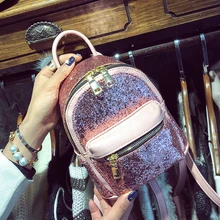 Дизайнеры марки флеш светит рюкзак Для женщин Блёстки backbag дамы Школьные сумки для Обувь для девочек маленький рюкзак Для женщин женственный Bagpack