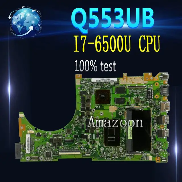 $US $222.59  Amazoon Q553UB Laptop motherboard for ASUS Q553UB Q553UB Q553UQ Q553U Q553 Test original mainboard 