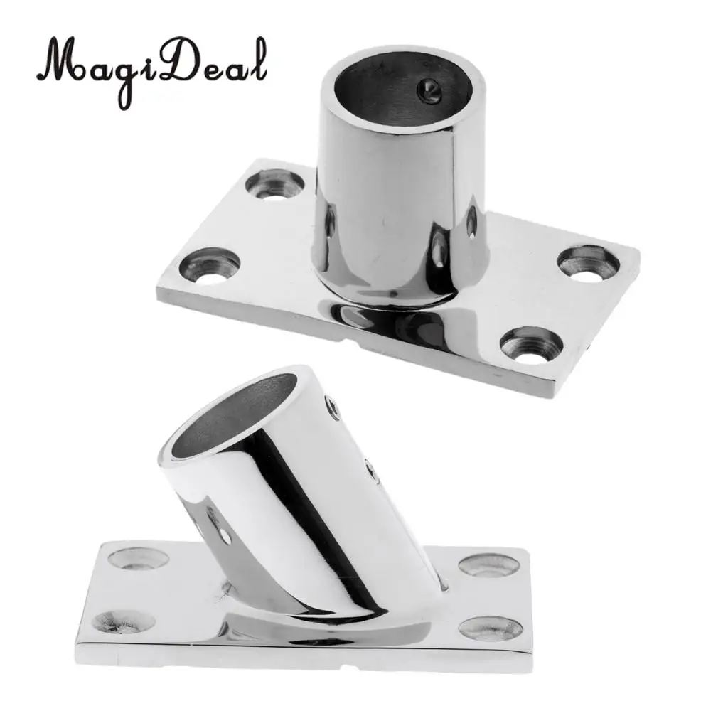 MagiDeal 2pcs Marine Grade Stainless Steel 316 Boat Deck Hand Rail