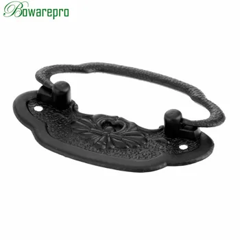 bowarepro Furniture Handle Black Cabinet Knobs and Handles Kitchen Drawer Cupboard Pull Door Handles Furniture Fittings 1pc