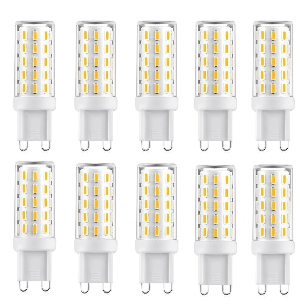 Светодиодные лампы G9 4 Вт без мерцания 10 шт. 54 светодиода 4014SMD от 100 В до 240