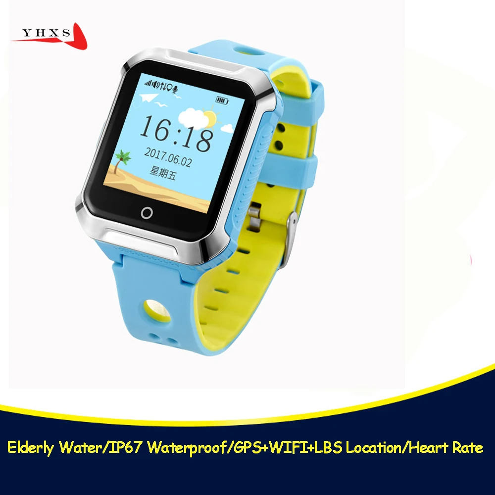 

IP67 Waterproof Children GPS Swim Phone Smart SOS Call Location Device Tracker Kids Anti-Lost Remote Monitor Watch Wristwatch