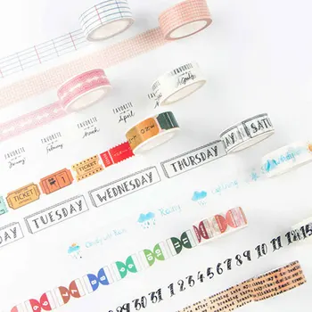 

1.5cm*7m Stationery small things washi tape sticker scrapbooking planner masking tape office adhesive tape DIY decoration tape