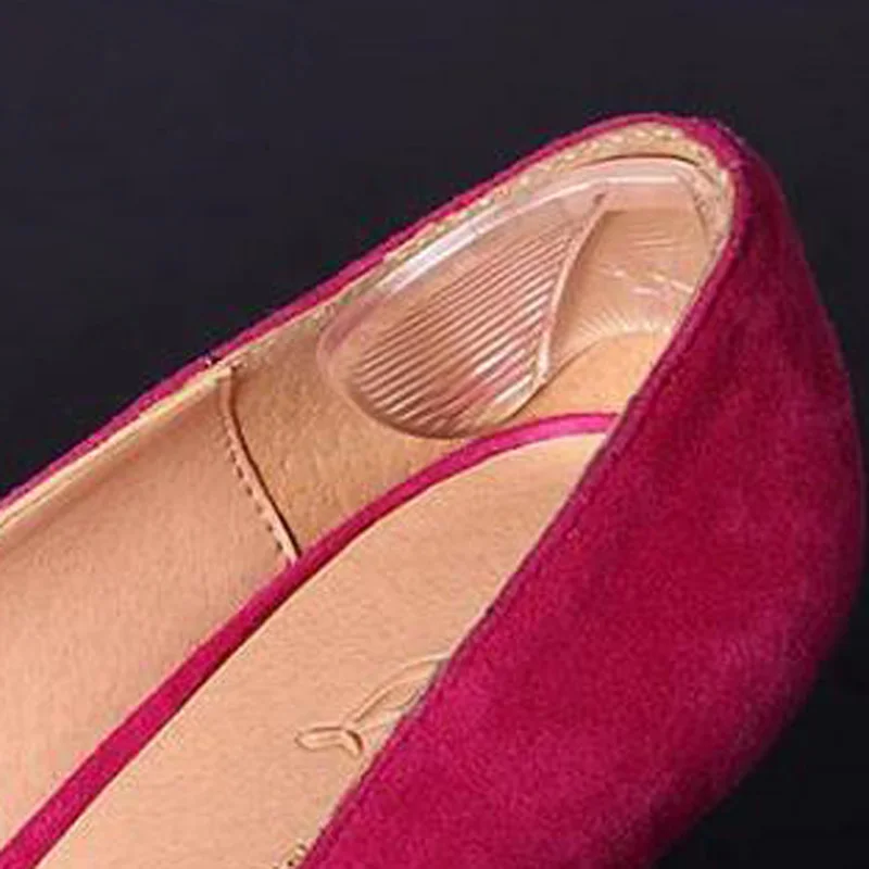 JUP 1Pair Women High Quality Classical Silicone Cushion Heel Foot Care Shoe Insert Pad Insole Pretty Foot Shoe Rearfoot Sticker