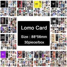 LOMO Card KPOP BIGBANG/EXO/BLACKPINK/GOT7/IKON/RED VELVET/SJ/NCT127/IZONE/TXT/TWICE/MONSTAX/Album Small Cards Photo Photocard