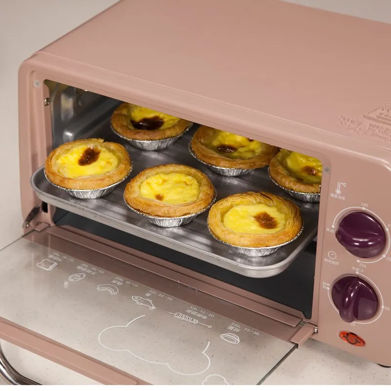 DMWD многофункциональная 9л мини-электрическая духовка, автоматическое оборудование для выпечки домашнего торта, пиццы, яиц, пирожных, печенья, 220 В, 800 Вт