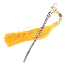 Chinese Style Vintage Classic Metal Bookmark Tassel Beads School Office Supplies Jy20 19 Dropship