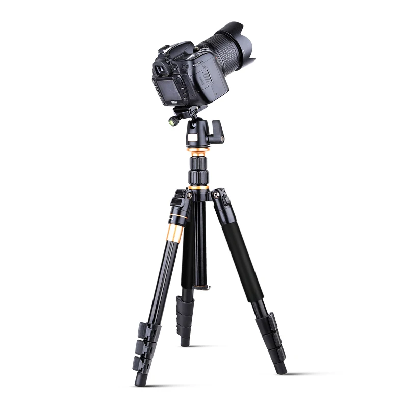 QZSD Q555 Aluminium Alloy Camera Tripod  Video