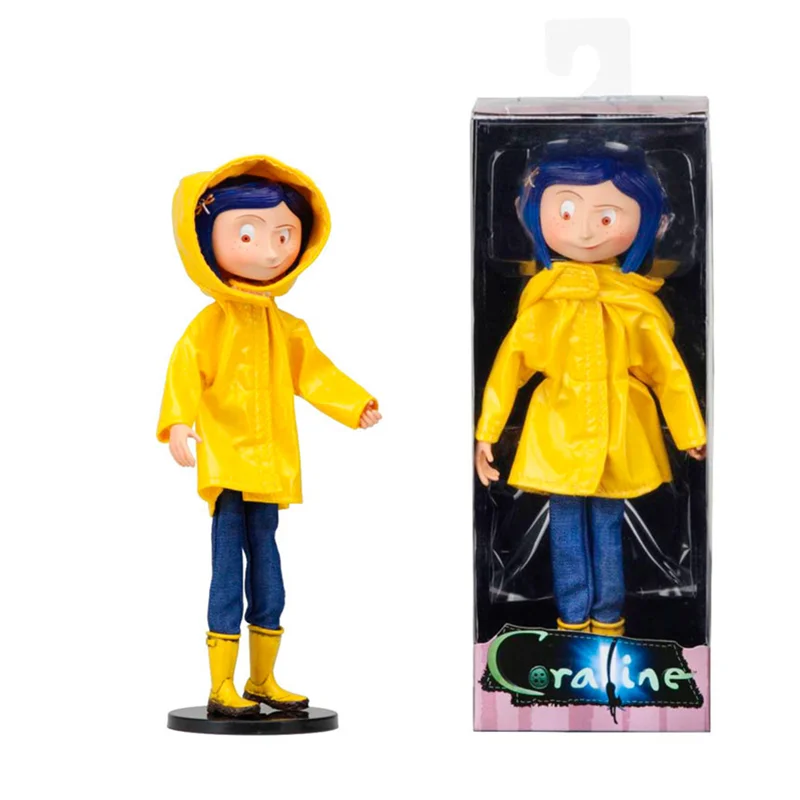 Coraline Action Figure The Secret Door Anime Figurine PVC Toys Collectible Decoration Model Toy Doll Mini Gift  For Children XM