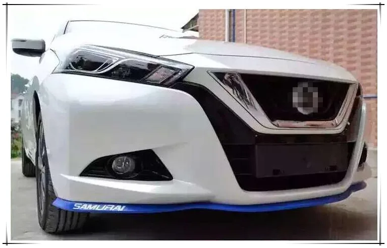 Наклейки на передний бампер автомобиля для Nissan Almera B10 N16 Bluebird F50 K30 Y34 ZE0 M12 A34 K12 K13 K14