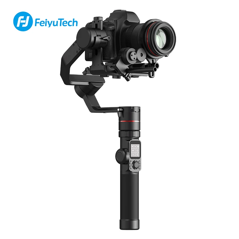 Feiyu AK4000 Maxload 4 кг 3-Axis DSLR Камера портативный стабилизатор с шарнирным механизмом для sony Canon 5D Mark III 80D Nikon, Panasonic PK RONIN S