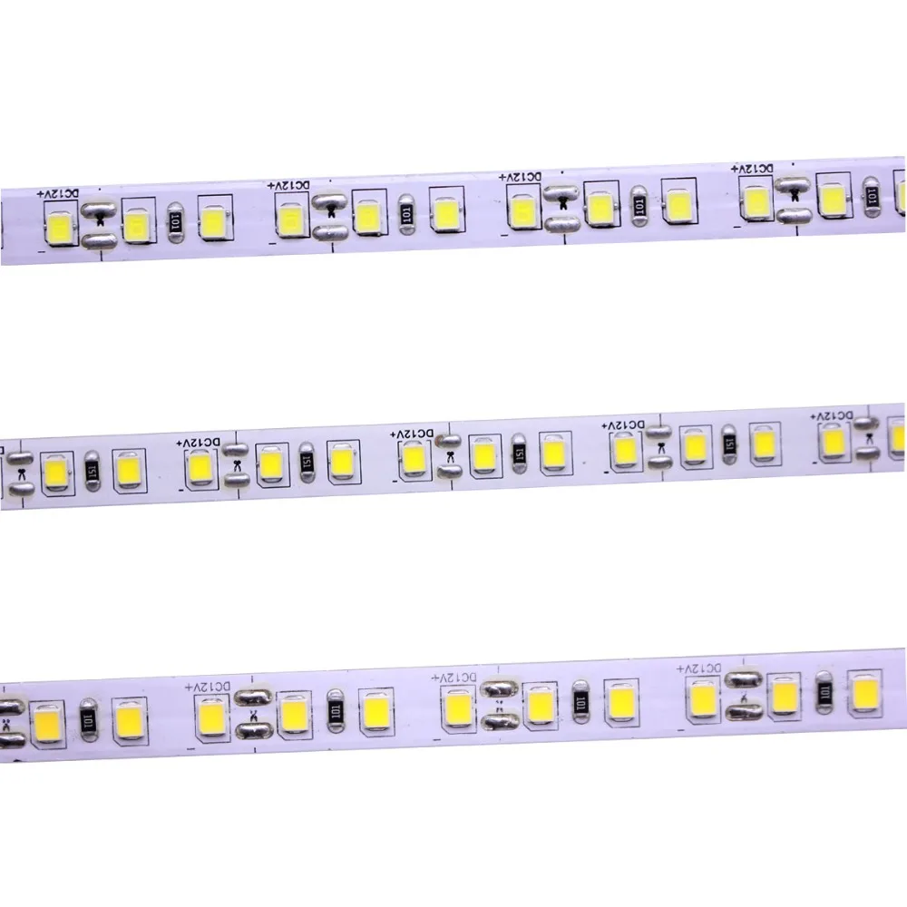 

Hight Bright 5M 2835 SMD 120led/m 600Leds Neuter white White Warm White Flexible LED Strip 12V Non-Waterproof free shipping
