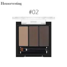 Палитра Макияж Косметический натуральный долговечный водонепроницаемый пудра для бровей для женщин