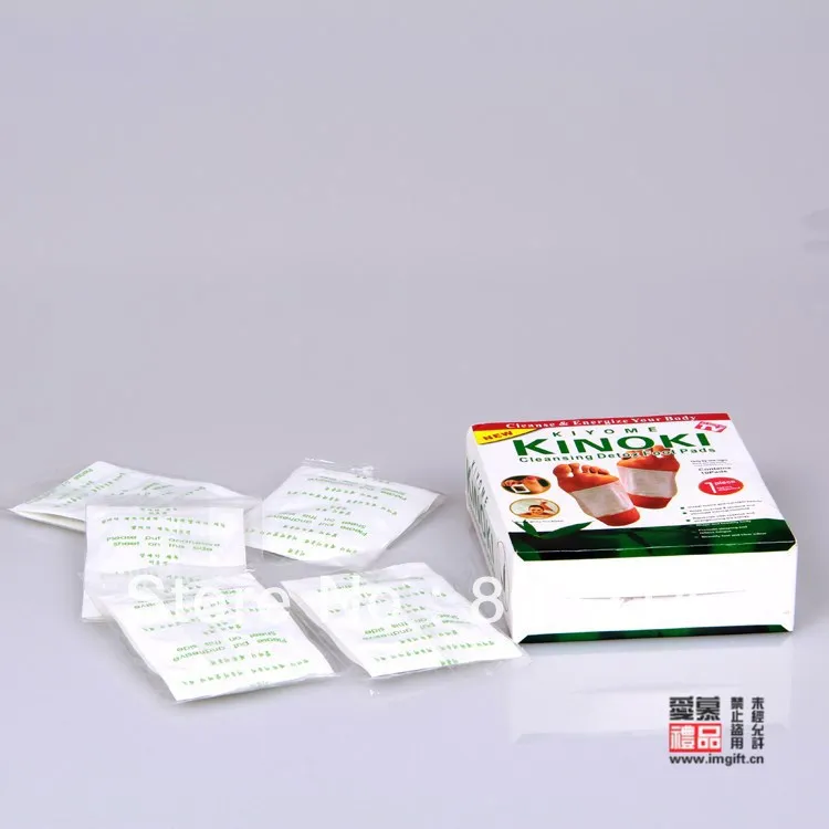 

20bags/lot (200pcs) Free Shipping Kinoki Detox Foot Pads Patches Adhesive Sheets Detoxify Toxins As Seen On TV