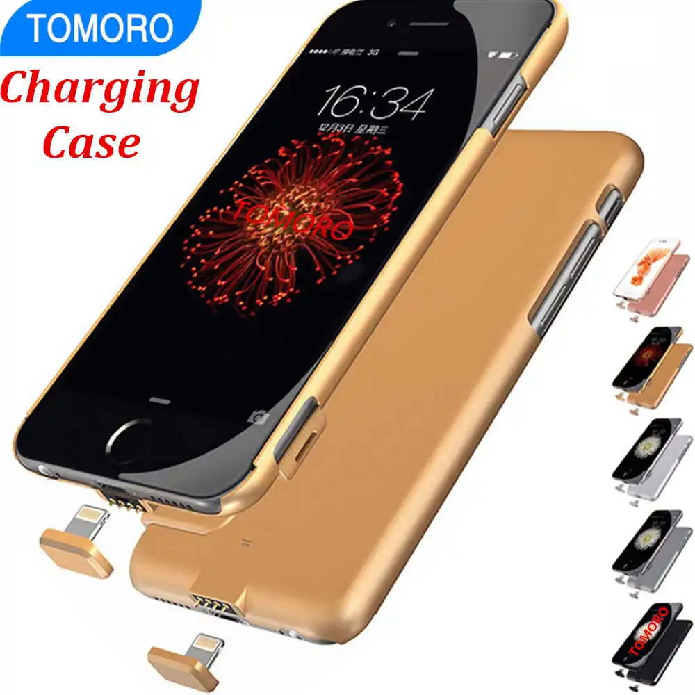 bilder für Rose Gold Luxus Silber Grau Lade Fall Für iPhone 6 S iPhone 6 Plus Ladegerät Fall Smart Battery Abdeckung Energienbank Drahtlose Fit auf bilder für Rose Gold Luxus Silber Grau Lade Fall Für iPhone 6 S iPhone 6 Plus Ladegerät Fall Smart Battery Abdeckung Energienbank Drahtlose Fit auf