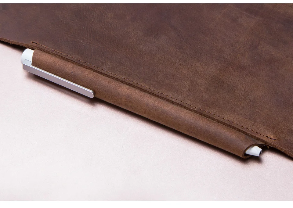 Ретро натуральная кожа кейс для ноутбука для Apple MacBook retina Carry 12 дюймов мужская деловая сумка для ноутбука компьютерный рукав карман