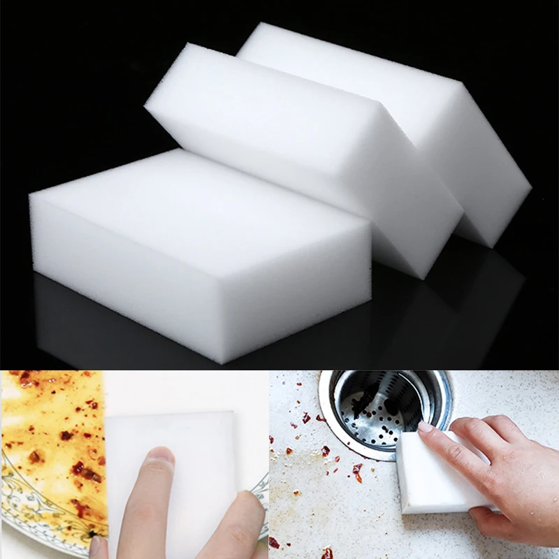 

Nano Sponge Kitchen Dishwashing Sponge Super Decontamination Magic Wipe Household Cleaning sponge scrubber sponge