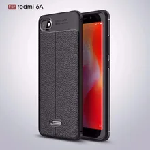 

Luxury Carbon Fiber Brushed TPU Case For Xiaomi Redmi 6 6A Case Silicone leather Soft Back Cover For mi xiaomi redmi 6 6A Cover