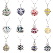 Различные фетровые шарики для беременных женщин, лава, камень, ароматерапия, античный винтажный диффузор, медальон, ожерелье для парфюма, эфирное масло