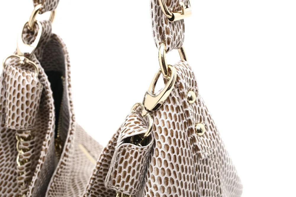 Arliwwi высокое качество из искусственной кожи Блестящий Змеиный узор женские многофункциональные сумки на плечо 4 цвета дизайнерские сумки-мессенджеры