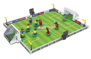 

A Models Building toy Compatible with A25590 251pcs Football Series Blocks Toys Hobbies For Boys Girls Model Building Kits