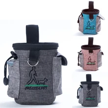 Съемная сумка для дрессировки собак, сумка для закусок, собачка домашнее животное, карманная сумка для кормления щенка, поясная сумка для дрессировки